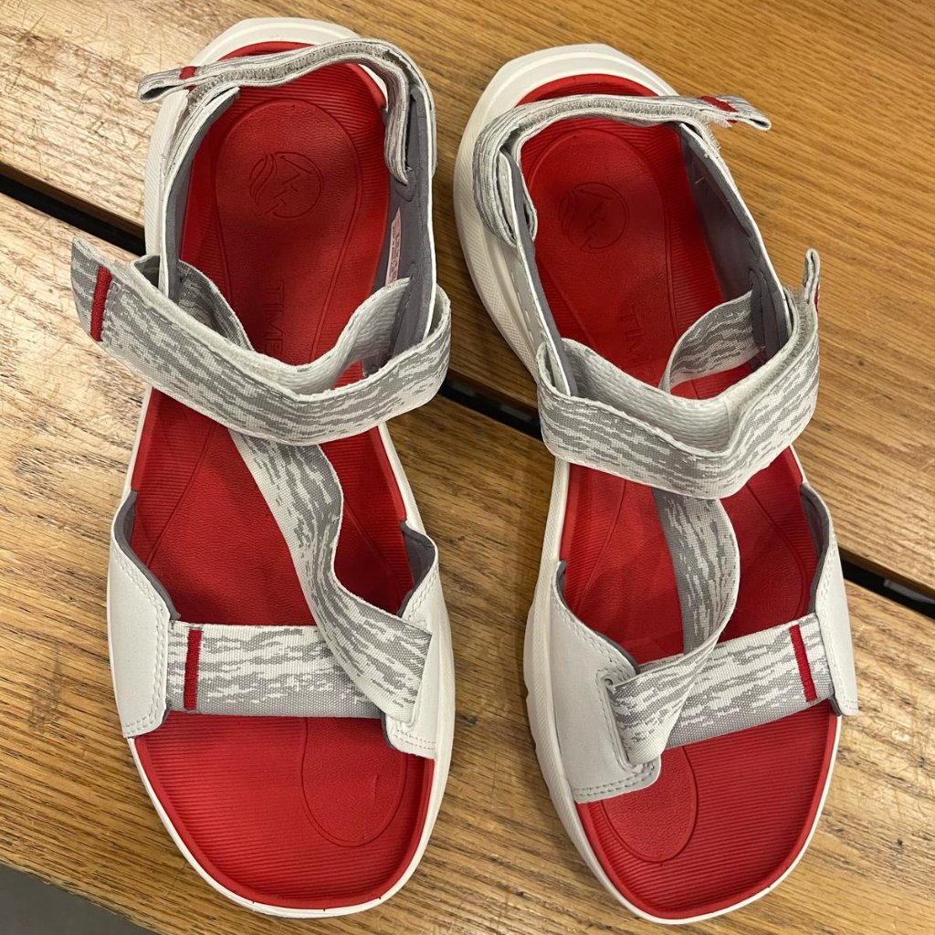 Timberland Men's Motion Dune Blackstrap Sandal White Webbing A6dpp-Etz All Sizes